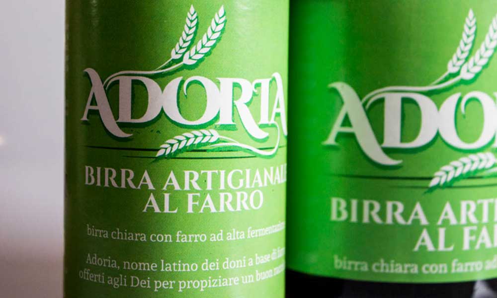 Grafica Etichetta &quot;Adoria&quot;