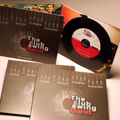 Cd The Club Swing Band Carta Riciclata