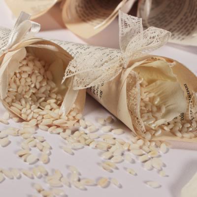 Matrimonio Carta Riciclata Particolare Bianco
