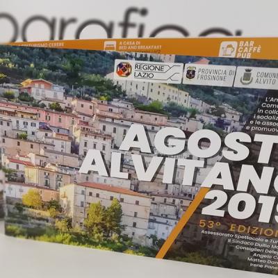 Pieghevole Programma Agosto Alvitano 2019