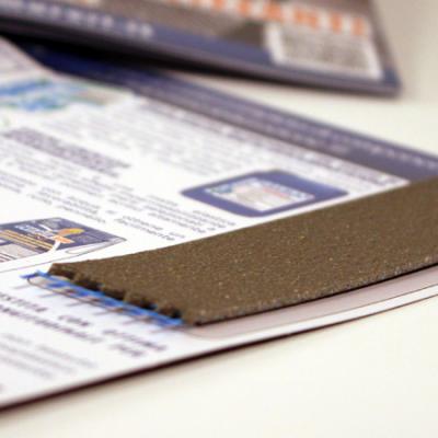 Pieghevole A5 Con Prodotto Tattile Particolare