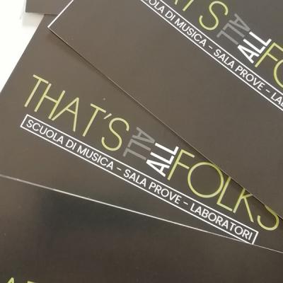 Pieghevole A6 Copertina Particolare Thats All Folks1
