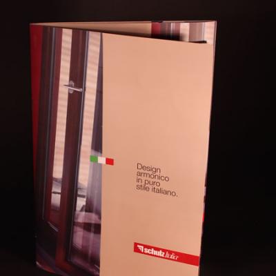 Cartellina Rivista Schulz Italia Stampa Alta Risoluzione