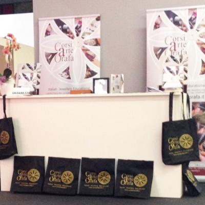 Allestimento Fiera Desk Roll Up Arezzo 2014