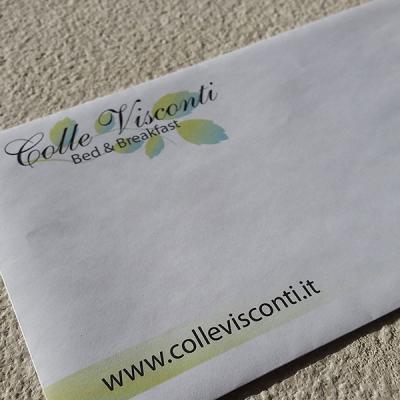 Busta Da Lettera Bianca Uso Commerciale Logo Attivita