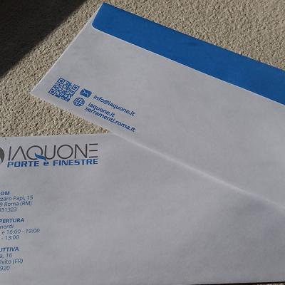 Busta Da Lettera Stampa Fronte Retro