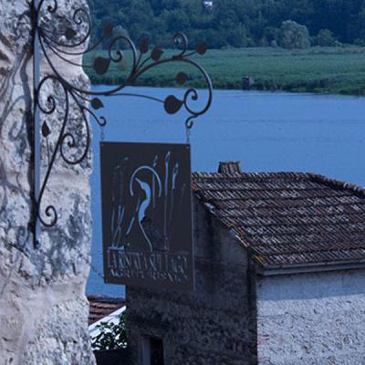 Realizzazione insegna in ferro per agriturismo