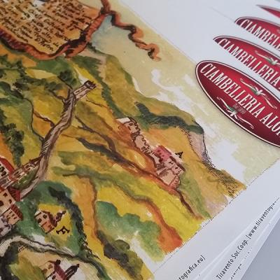 Cartografia Storica Lato Particolare Scanzione 2016