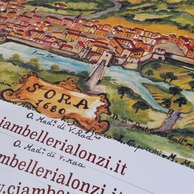Cartografia Storica Sora 1680 2