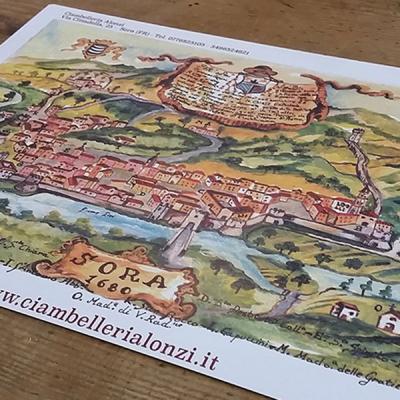 Cartografia storica, Sora 1960