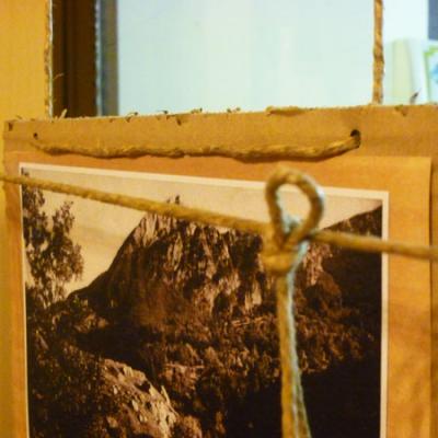 Allestimento Mostra Stampa Carta Riciclata Fotografia