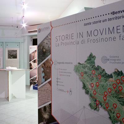 Pannello Ingresso Della Mostra Castro Dei Volsci