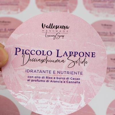 Etichette Tonde Su Carta Riciclata