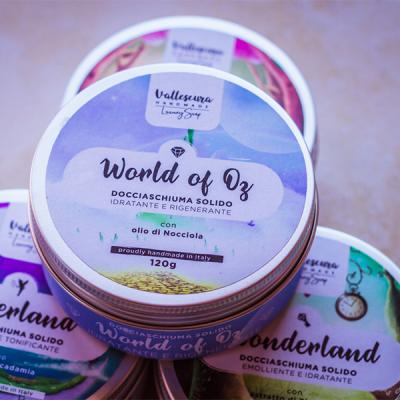 Etichette ecosostenibili per cosmetici Vallescura Handmade 