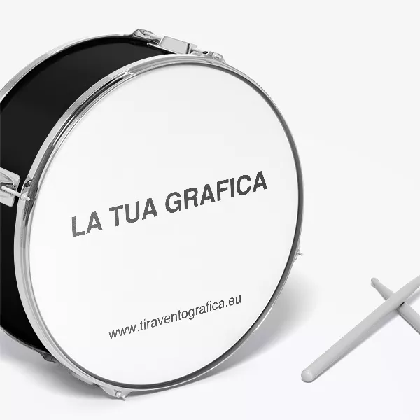 Adesivo personalizzato per grancassa batteria musicisti